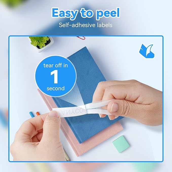 15 PK Label Maker Tape Replacement fot Brother P Touch TZe-231 12mm 0.47" Laminated Label Maker Refills- Compatible with Brother P Touch PT-D210 D220 D200 H110 D410