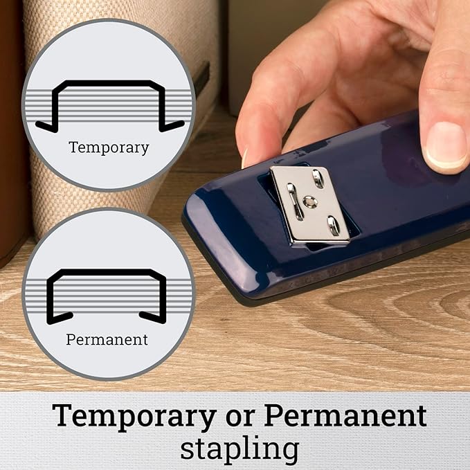 Swingline Stapler, 30 Sheet Capacity, 747 Business Stapler, Jam Free, Metal, Royal Blue (74729)