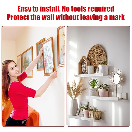 Double Sided Tape Heavy Duty, Waterproof Mounting Foam Tape, 16.5ft Length, 0.59in Width, High Temperature Resistant Adhesive Tape for Car, LED Strip Light, Office Decor, Made of 3M VHB Tape.