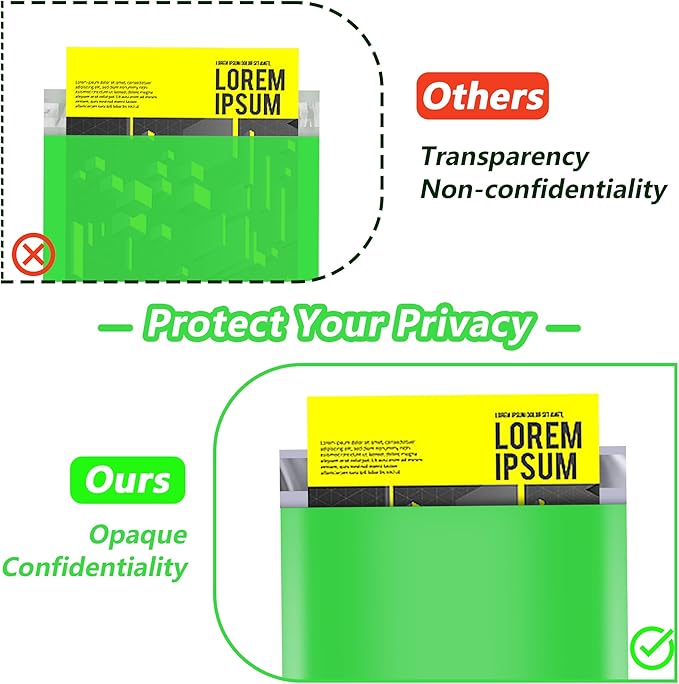 JinRuiKJ Thank You Poly Mailer 10x13 Inch 25 PCS, Shipping Bags for Clothing, Packaging Bags for Small Business, Strong Adhensive, Waterproof and Tear-Resistant Mailing Envelopes, Green