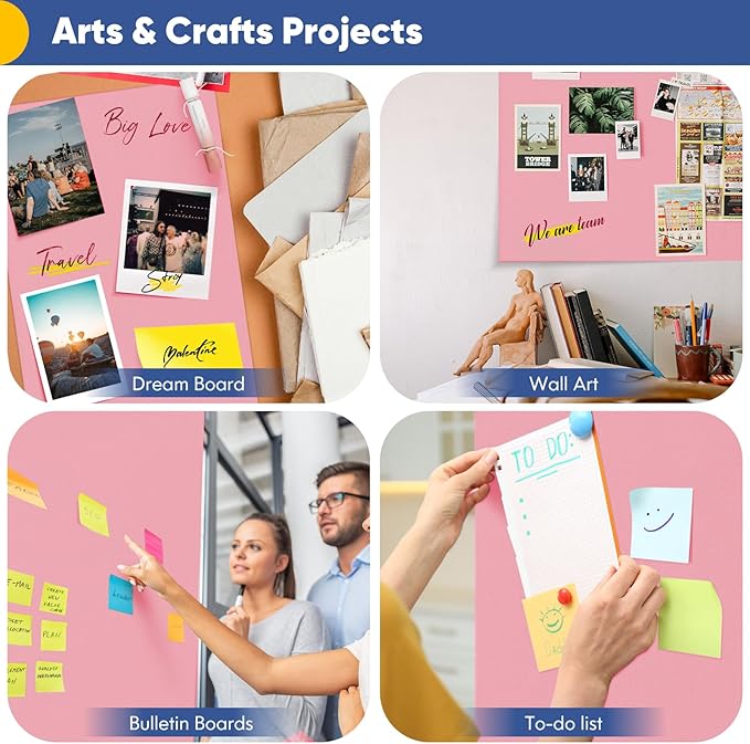 Vanhench 30"×1200" (100') Pink Wrapping Paper Roll, Solid Color Craft Paper for Mother's Day, Valentine's Day, Wedding, Birthday, Anniversary, Bouquet Flower, Poster Bulletin Board Paper