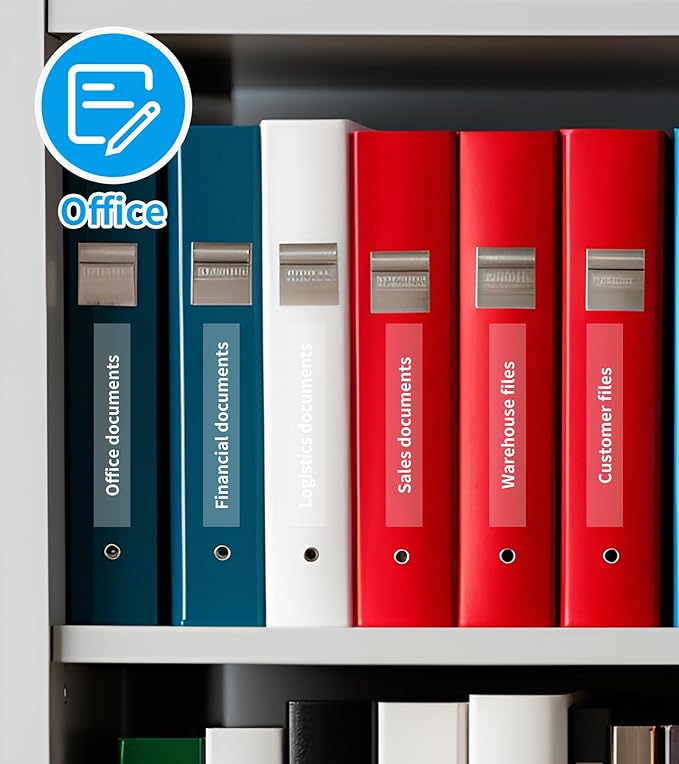 TZe-145 18mm TZe TZ Tape White on Clear Label Tape Replacement for Brother P Touch Labe Maker Refills Clear Laminated Work with PTD400AD PTD400 PTD600 PT1880 PT2730 Label Maker - 3-Pack