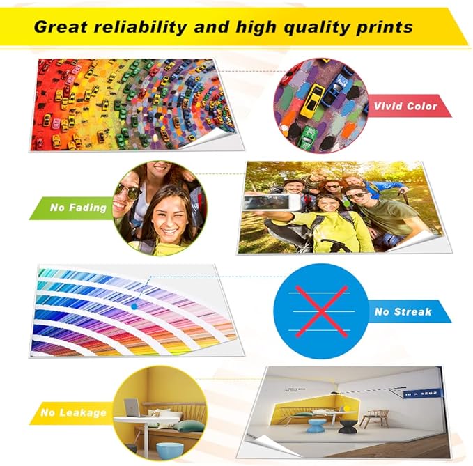 v4ink 206A Toner Cartridge 4 Pack (Latest Upgraded Chip) Compatible Replacement for HP 206A 206X W2110A W2111A W2113A W2112A use with HP Color Pro M255 M255dw MFP M283fdw M283cdw M283 M282nw Printer