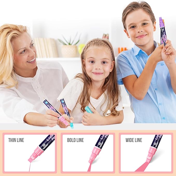 Window Chalk Markers Washable, Macaron 8 Colors Jumbo Chalk Marker Car Glass Erasable, Liquid Chalk Pens with 10mm Thick Tips for Chalkboard, Windows, Glass, Mirror, Auto, Poster, Bistro, Cars of DIY