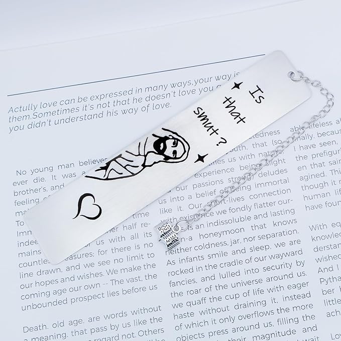 is That Smutt Bookmark Funny Reading Gifts for Women Novelty Gag Gift for Female Friend Bookish Nerd Booklover Adult Friends Book Club Christmas Gifts for Men Stocking Stuffers for Her