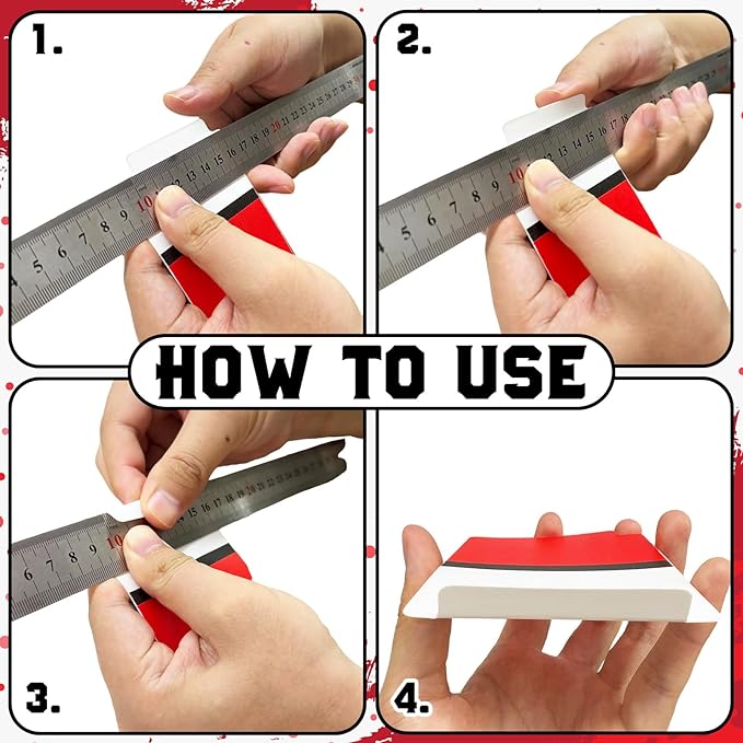 50pcs Red and White Trading Card Dividers Plastic Index Card Storage Dividers with Tabs Card Separators for Sports Recipe Game Card Organize