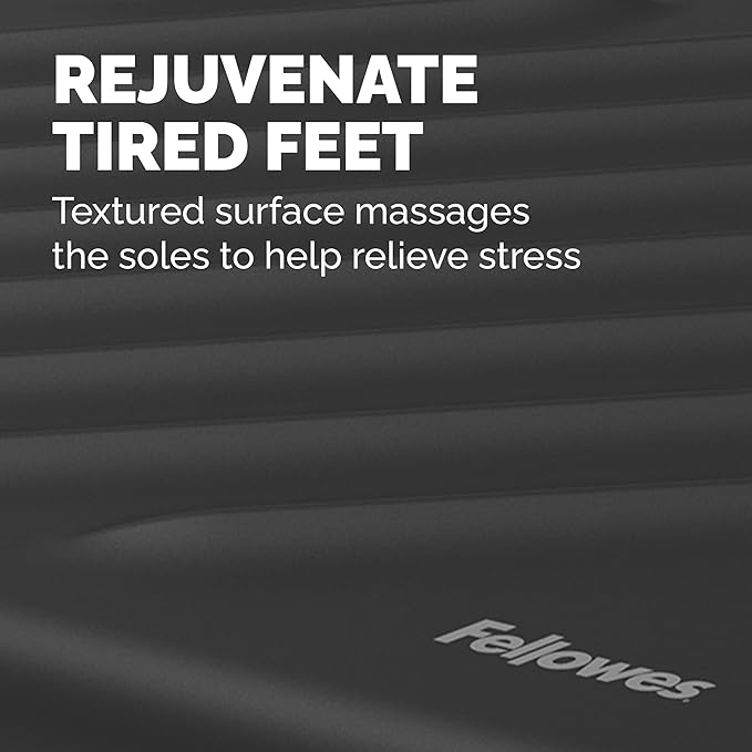 Fellowes Breyta Ergonomic Adjustable Foot Rest Black