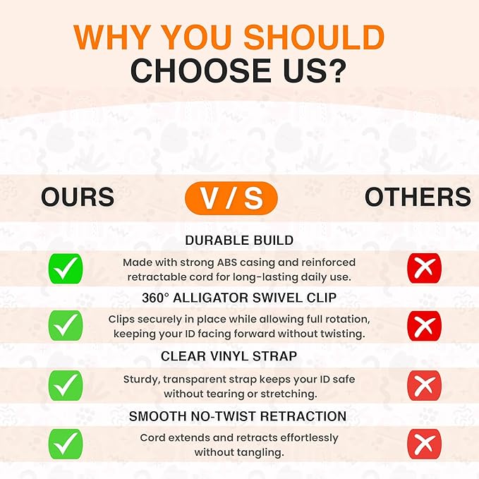 25 Pack Badge Reels Retractable Badge Holder with Clip, Id Clips for Badges, Id Badge Reel, Retractable Id Badge Clip with Clear Vinyl Strap & Alligator Swivel, No Twist Dispenser (Black)