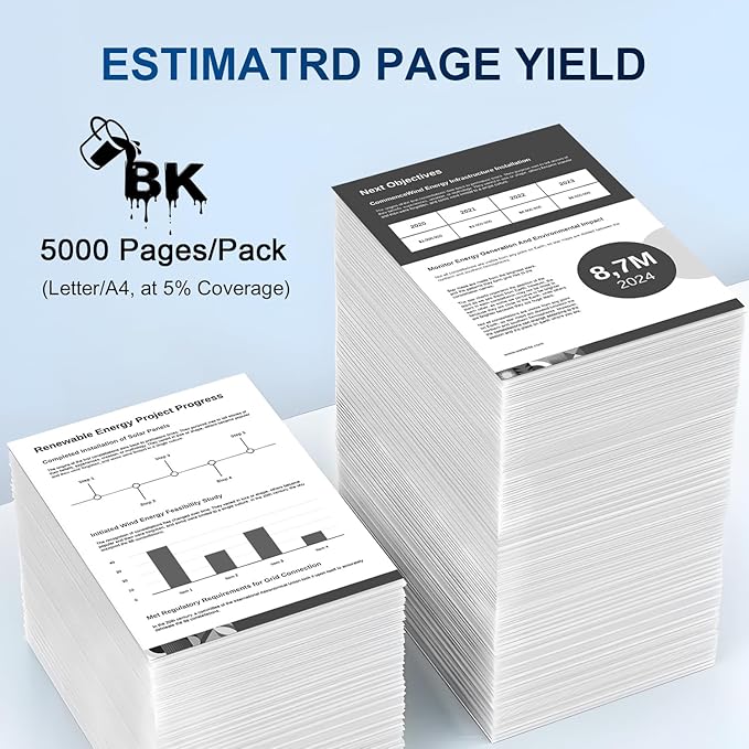 89A Black Toner Cartridges Compatible 89A CF289A 89X CF289X (with Chip) for Laser Jet Enterprise M507 M507n M507dn M507x MFP M528dn M528f M528c M528z M528 Series Printer (2-Pack)