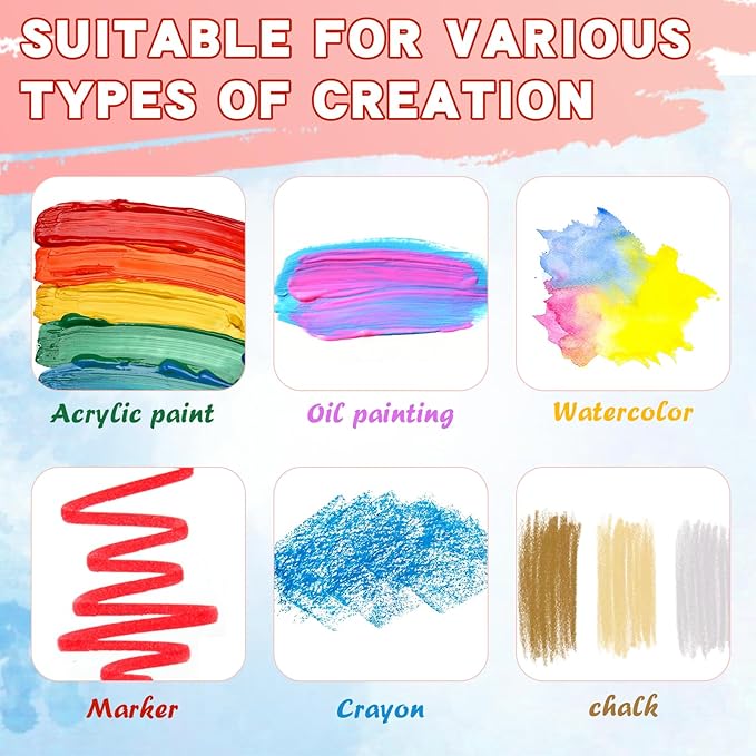 Canvases for Painting 11x14 Inch, 21 Pack Blank Painting Canvas Boards for Painting Supplies-Cotton Canvas Panels Acid-Free Primed for Oil Paint,Watercolor, Acrylic Paint, Gouache and Tempera.