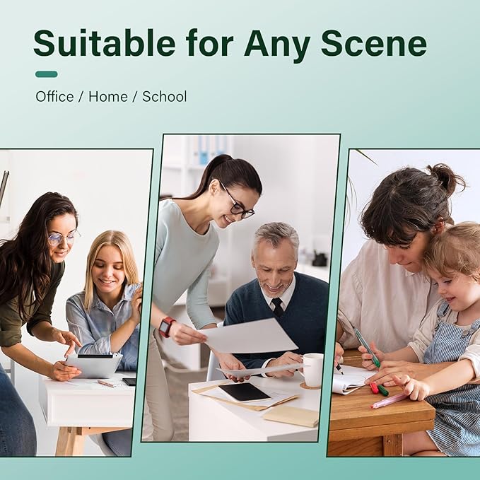 65XL 65 Ink Cartridges Black/Color Combo Pack Remanufactured Replacement for HP65 XL Black and Color for HP Envy 5055 5052 5000 DeskJet 3755 3772 3700 2600 3752 Printer (Black Tri-Color)