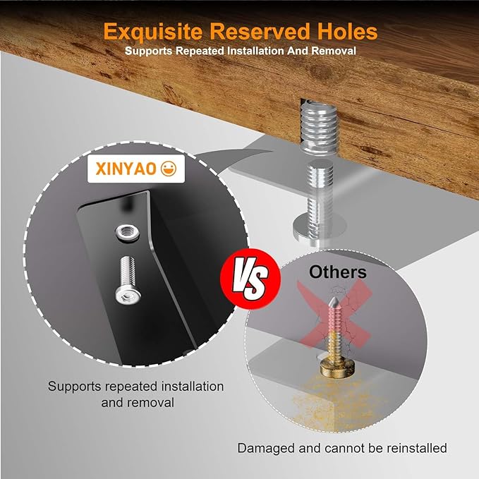 XINYAO Electric Standing Desk with 5 Drawers, 55x24 Inch Height Adjustable Sit Stand Up Desk with Storage Support 290lbs Ergonomic Rising Table with Wheels for Home Office