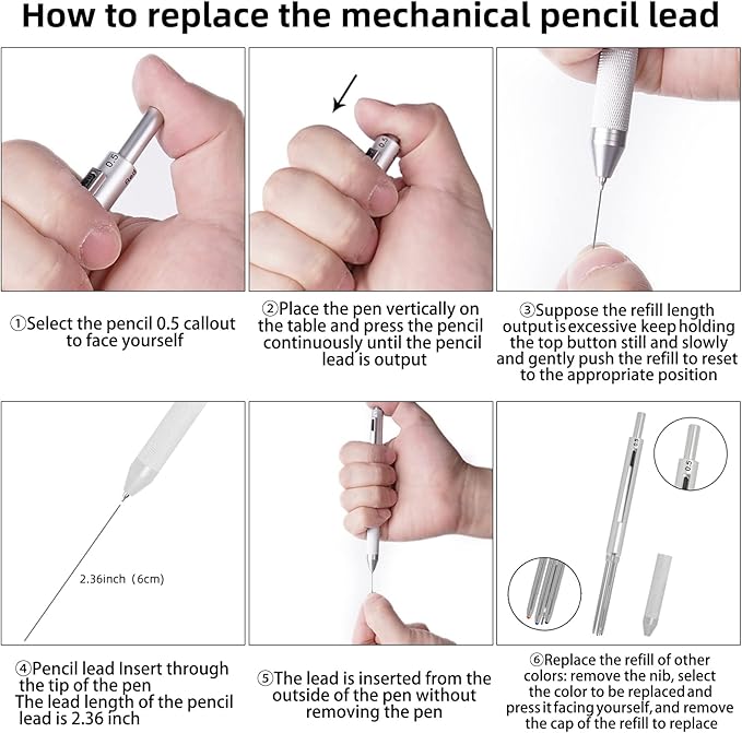 YOUMI Multicolor pen 4 in 1 Multifunction Pen with Metal Cased 0.5mm Mechanical Pencil Red Ballpoint Pen Blue BallpointPen and Black Ballpoint Pen Gift for Journaling (Black)