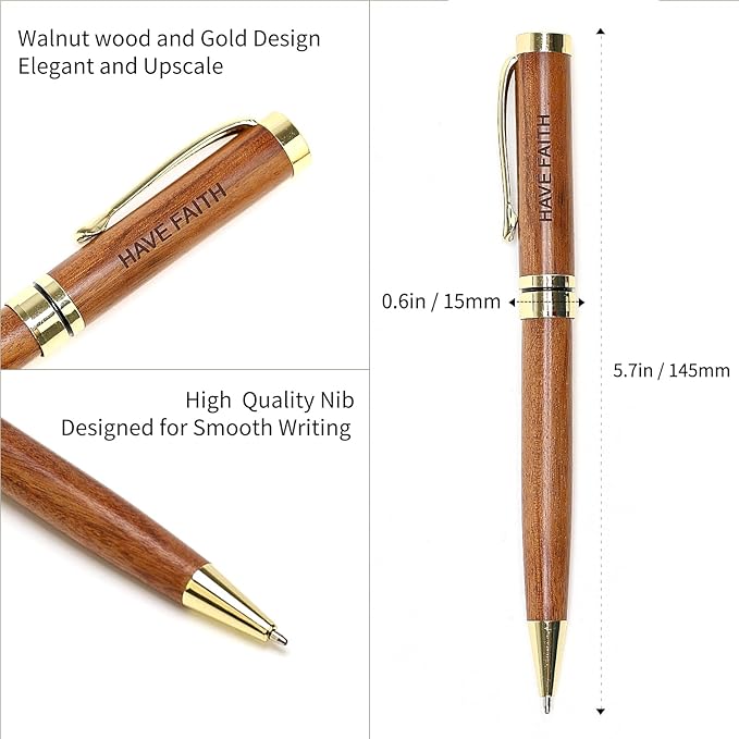 Christian Gifts for Women Men Pen Set Faith Based Spiritual Religious Gift for Women Cute Inspirational Pens for Bible Journaling No Bleed Biblical Gift Motivational Pens for Her Nurse Christian Stuff