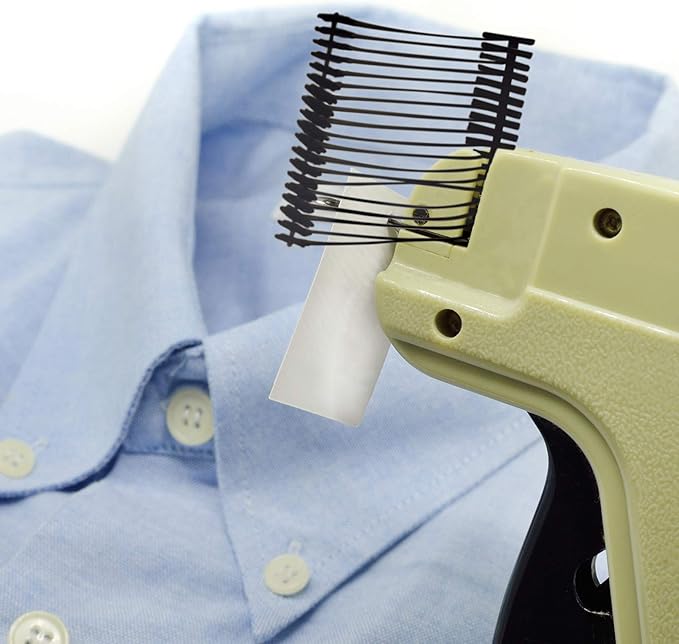 Zonon 3000 Pieces Tagging Gun Fasteners for Clothing Standard Label Gun Price Tagging Barbs Plastic Garment Refills(2 Inch,Black)