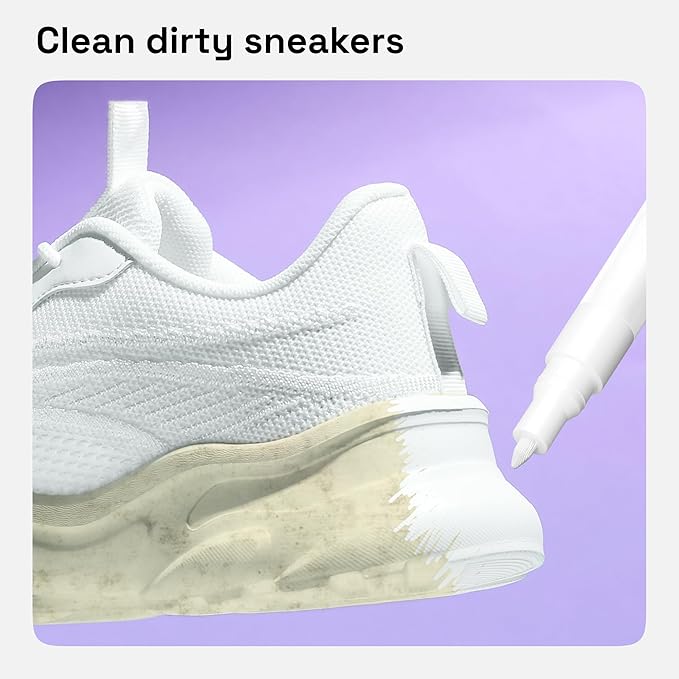 ARTISTRO 2 White Permanent Marker - Waterproof Markers for Tire, Fabric, Rocks, Glass, Ceramic, Wood, Paper - Oil Based Paint Pens - Extra-Fine Tip 0.7mm