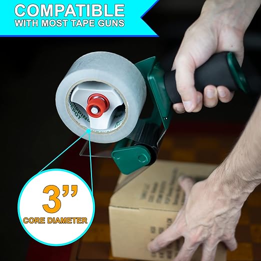 Clear Packing Tape (96 Rolls) Industrial 2 Mil – 3 inch x 110 Yards Refill for Packing, Shipping, Sealing Moving Boxes