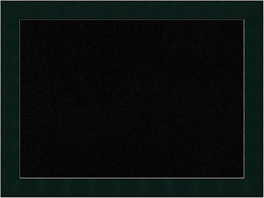 Amanti Art Black Cork Board for Wall, 24x32 Vision Board with Black Wood Frame, Medium Corkboard Office Decor for Home Organization, Modern Corkboard Pinboard to Display Items for Home Organization