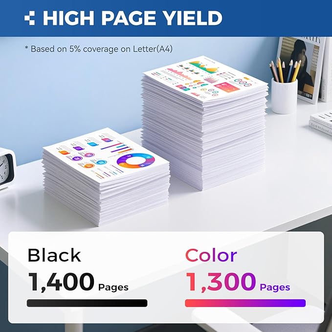 TN223 Toner Cartridge Set 4-Pack Black Color Replacement for Brother TN-223 TN227 Compatible with HL-L3270CDW HL-L3210CW MFC-L3770CDW HL-L3290CDW MFC-L3750CDW L3710CW HL-L3230CDW L3230CDN Printer Ink