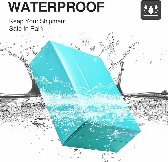 UCGOU Poly Mailers 14.5x19 Inch Teal 200 Pack Large Shipping Bags #7 Strong Thick Mailing Envelopes Self Sealing Adhesive Waterproof and Tear Proof Mailing Bags for Shipping Clothes