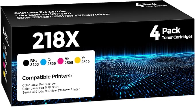 218X Toner Cartridges Compatible for 218X W2180X Toner