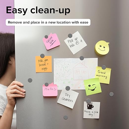 X-bet MAGNET Heavy Duty Magnets for Crafts - Ultra Strong Round Magnets for DIY, Home Space Organization & Decoration - Perfect Size for Whiteboard & Fridge (30 pcs, 0.7x0.2)