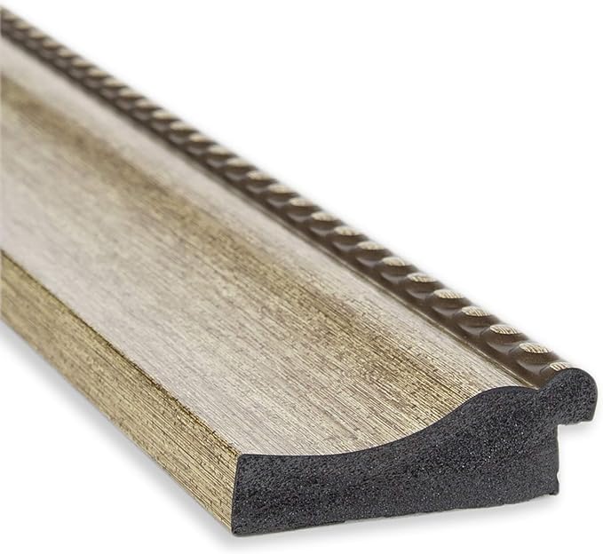 Amanti Art Black Cork Board for Wall, 17x35 Vision Board with Gold Frame, Medium Corkboard Office Decor for Home Organization, Casual Corkboard Pinboard to Display Items for Home Organization in