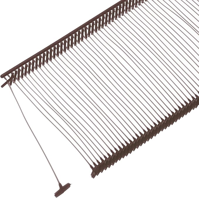 MECCANIXITY Standard Tagging Fasteners,Plastic Regular,Standard Label Gun Price Tagging Barbs for Garment Price Tag Label Tagging Barbs 50mm/2 Inch,Pack of 1000 Brown