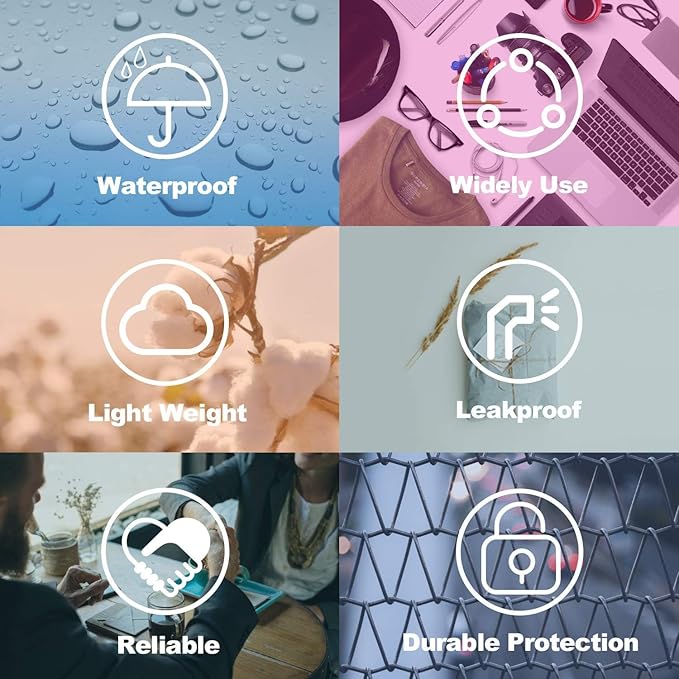 Metronic Poly Mailers 6x9 1200 Pack White, Small Shipping Bags Bulk Mailing Envelopes for Small Business, Mailers Poly Bags for Shipping Self Seal Waterproof, Mailing Bag Packaging Bags