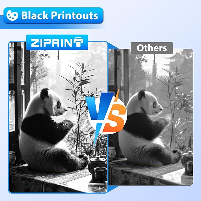 ZIPRINT TN760 Toner Cartridges Compatible Replacement for Brother TN760 TN730 TN-730 High Yield for MFC-L2710DW MFC-L2750DW DCP-L2550DW HL-L2350DW HL-L2395DW HL-L2370DW (Black, 2 Pack)