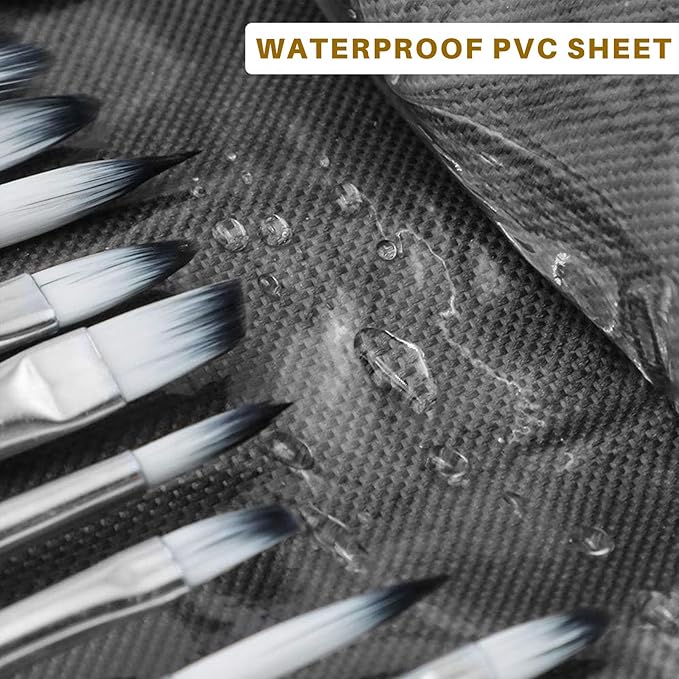 Artecho 32 PCS Paint Brushes for Acrylic Painting, Acrylic Paint Brushes for Oil, Watercolor, Acrylic, Gouache and Canvas Painting