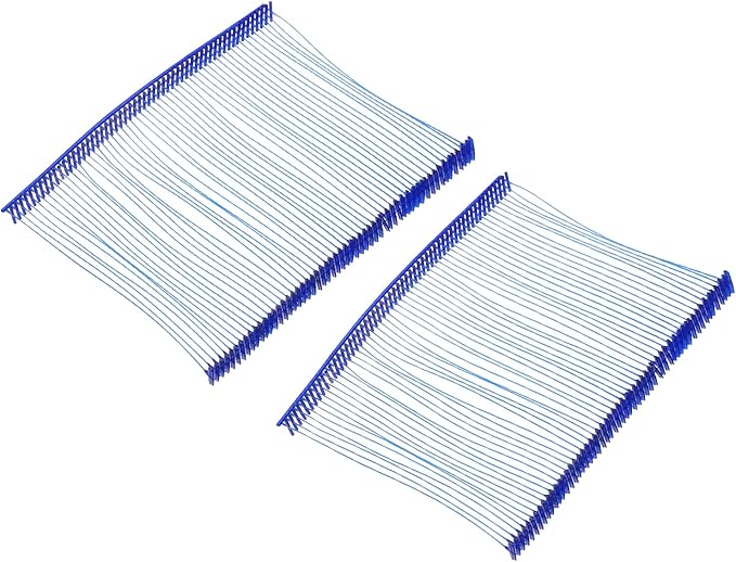 MECCANIXITY Standard Tagging Fasteners,Plastic Regular,Standard Label Gun Price Tagging Barbs for Garment Price Tag Label Tagging Barbs 75mm/3 Inch,Pack of 1000 Blue