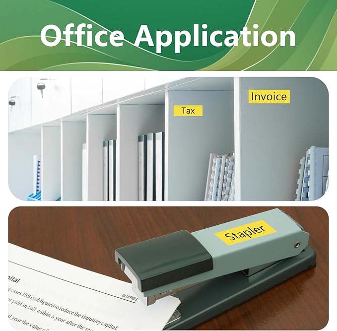 Tape TZe-631 Yellow TZ TZe Compatible with Brother P Touch Label Maker Tape TZe631 TZ631 12mm 0.47'' Laminated Black on Yellow Label Tape for PT D200 D210 D220 D400 PTH110 Cube, 3-Pack