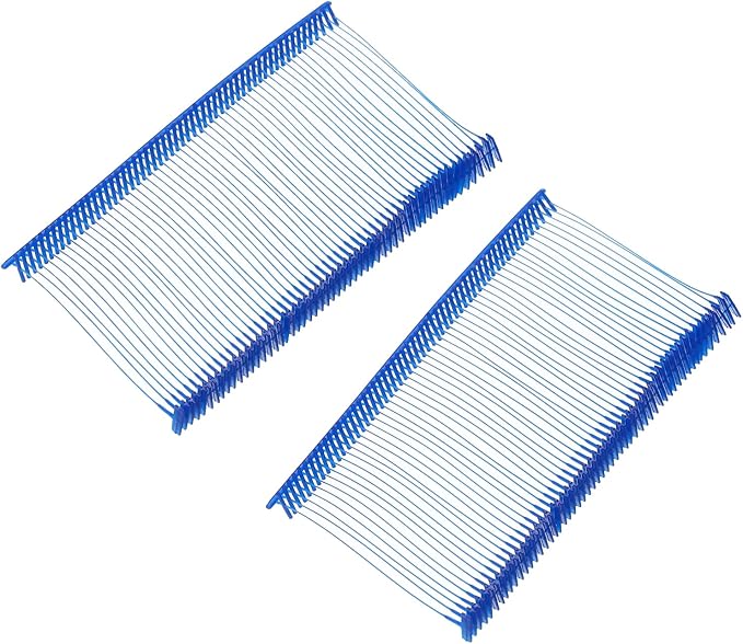 MECCANIXITY Standard Tagging Fasteners,Plastic Regular,Standard Label Gun Price Tagging Barbs for Garment Price Tag Label Tagging Barbs 50mm/2 Inch,Pack of 1000 Blue