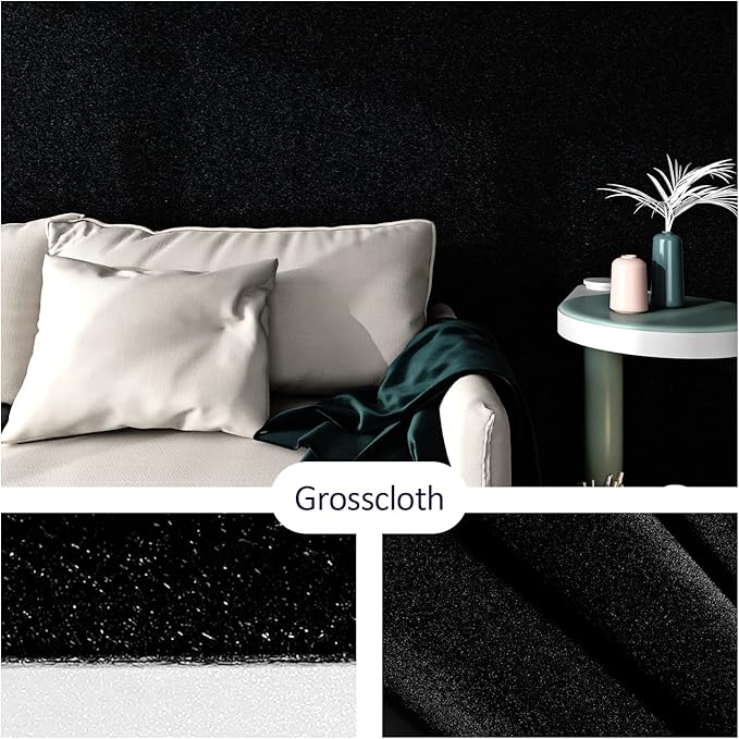 FunStick 15.8"x240" Self Adhesive Felt Fabric Sheets Black Velvet Fabric for Art and Crafts Soft Velvet Drawer Liner for Dresser Jewelry Box Peel and Stick Back Felt Sheets Thick Velvet Flocking Liner