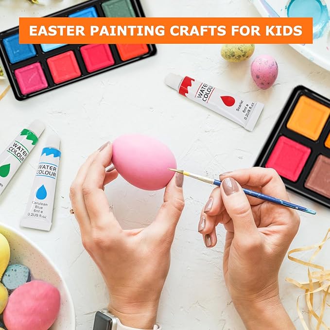 Halloween & Christmas Day Gifts for Kids, Teen Girl Girls Trendy Stuff, Stocking Stuffers for Teens, 192-Pack Drawing Painting Art Supplies with Acrylic Pad, Watercolor Pad, Sketch Book, Canvases