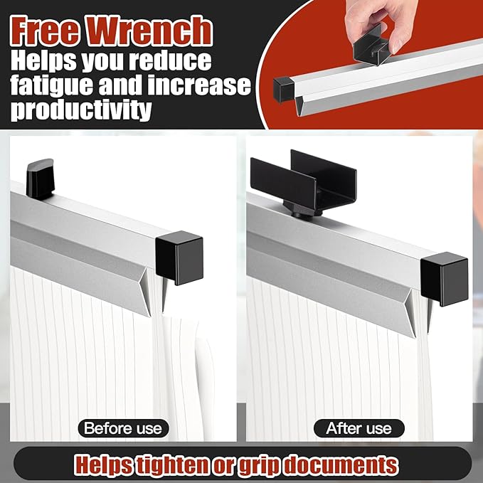 Estune 24 Pcs Blueprint Hanging Clamps Binding Strips Storage for Construction Paper Poster Plans Drawings Arts (24 Inches)