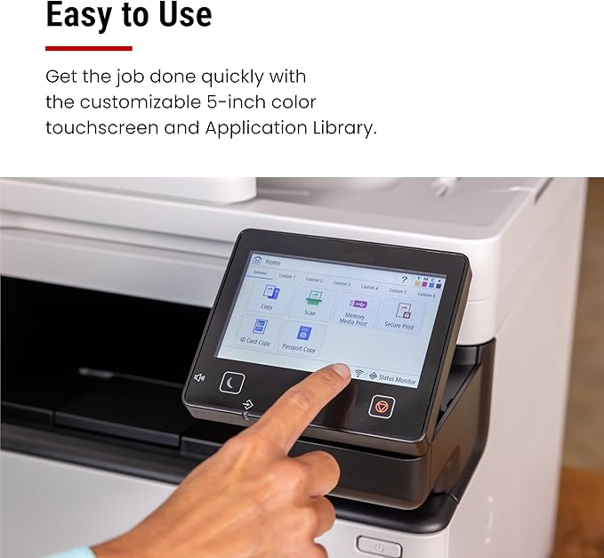 Canon Color imageCLASS MF753Cdw II - Wireless Duplex Laser Printer, All-in-One with Scanner, Copier, Fax, Auto Document Feeder, 3 Year Limited Warranty, 35 PPM