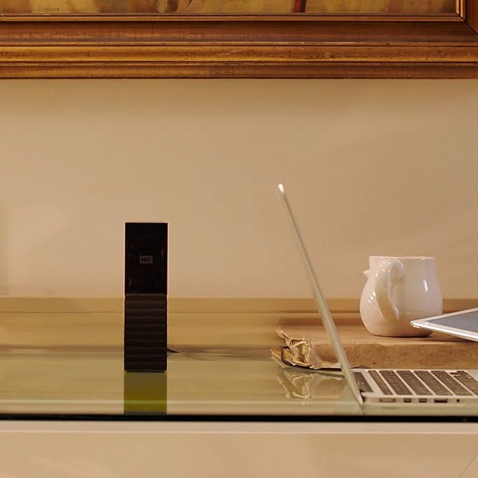 WD 18TB My Book Desktop External Hard Drive, USB 3.0, External HDD with Password Protection and Auto Backup Software - WDBBGB0180HBK-NESN