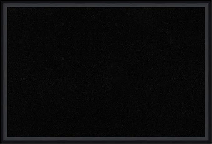 Amanti Art Black Cork Board for Wall, 17x25 Vision Board with Black Wood Frame, Medium Corkboard Office Decor for Home Organization, Modern Corkboard Pinboard to Display Items for Home Organization