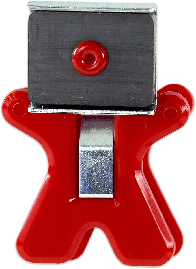 The Pencil Grip Magnet Man People Shaped Magnet Clips, Assorted Color, Set of 12, TPG-13212P
