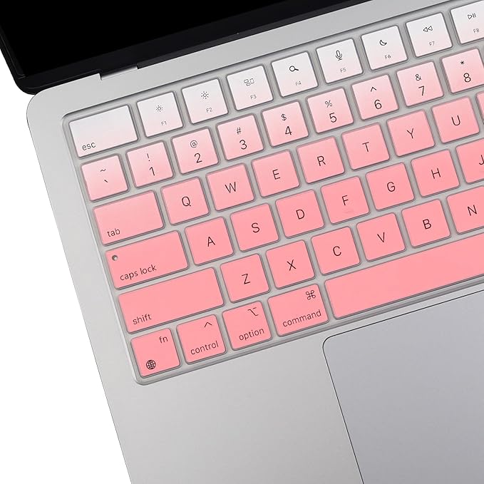 2 Pack Keyboard Cover for MacBook Pro 14" 16" M4 M3 M2 M1 Pro/Max 2023-2021 A2442 A2779 A2918 A2992 A2485 A2780 A2991, 2024-2023 MacBook Air M3 M2 13.6" 15.3" A2941 A3114 A2681 A3113, US Layout-OP