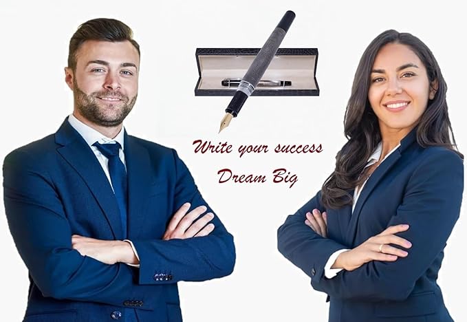 S&R Somit Fountain Pen, Premium Nib,Fancy Pen Executive, Journaling, Calligraphy, Best Writing Pen Gift for Men & Women, Illuminating Gift Box