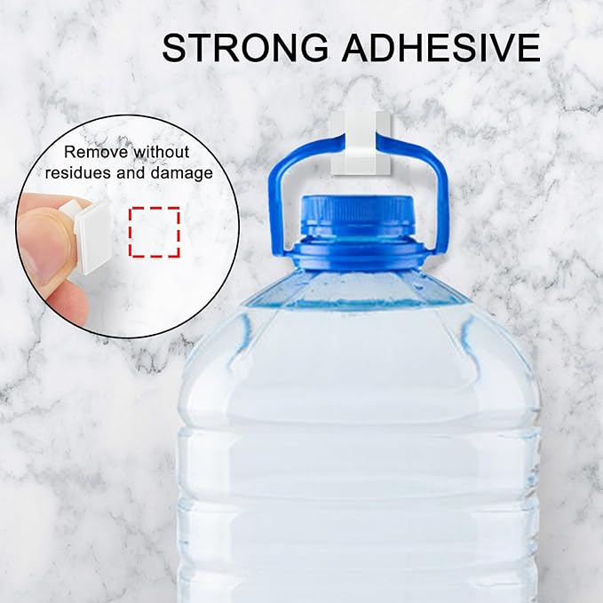 100Pcs Cable Clips, Adhesive Cable Organizer Cord Holder Wire Clip Wire Management Self Adhesive Hooks Wire Holder for Office, Home(White, 100PCS)