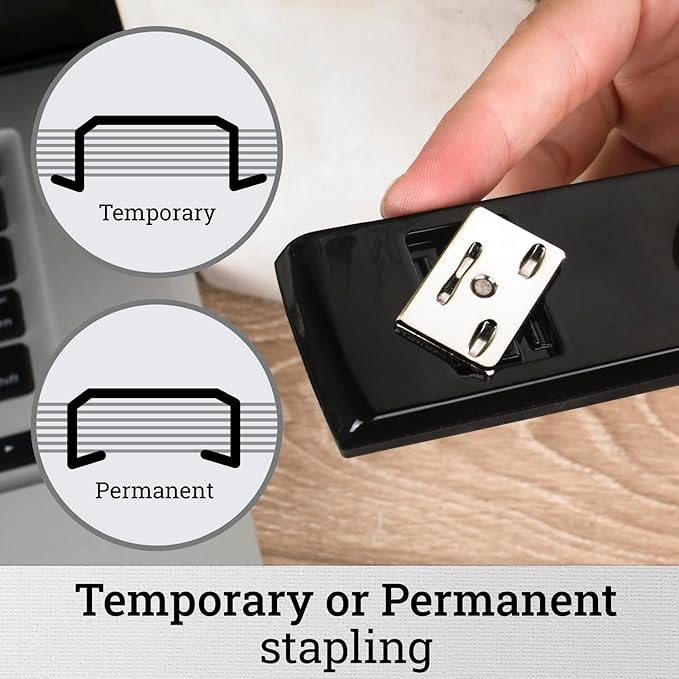 Swingline Stapler, 30 Sheet Capacity, 747 Classic Stapler, Jam Free, Metal, Black (74701)