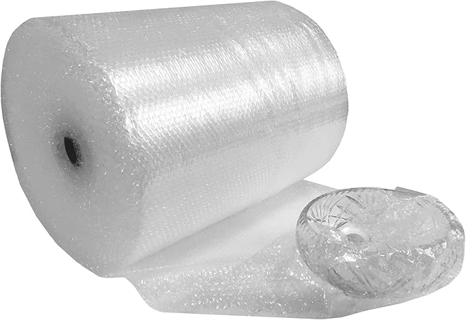 Uboxes Bubble Roll 24 Wide x 175 ft Small Bubbles 3/16 Perforated Every 12, Clear, BUBBSMA24175