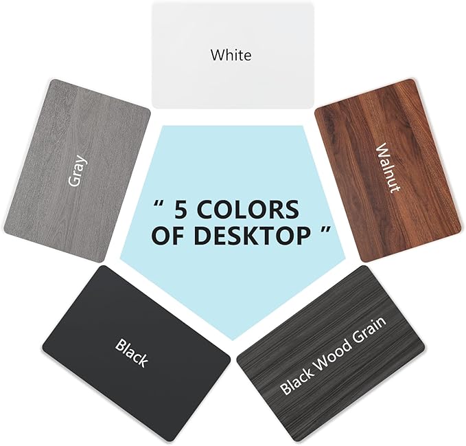 Conference Room Table, Folding Conference Tables,Thicken Grey Tabletop,Flip Top Wooden Seminar Meeting Room Table for Conference Room Offices (2, Black+White, 61.0“)