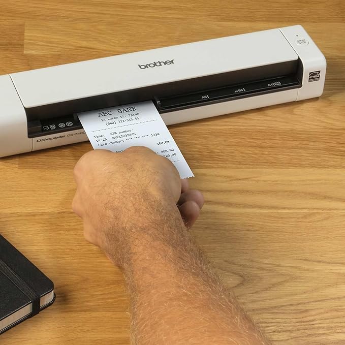 Brother DS-740D Duplex Compact Mobile Document Scanner