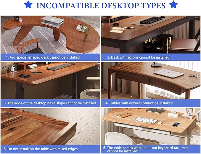 Large Keyboard Tray Under Desk, Adjustable Keyboard Tray with C-Clamp Hardware 29.5″ W x 9.5″ D Slide Out Computer Keyboard & Mouse Tray for Typing Home Office Black