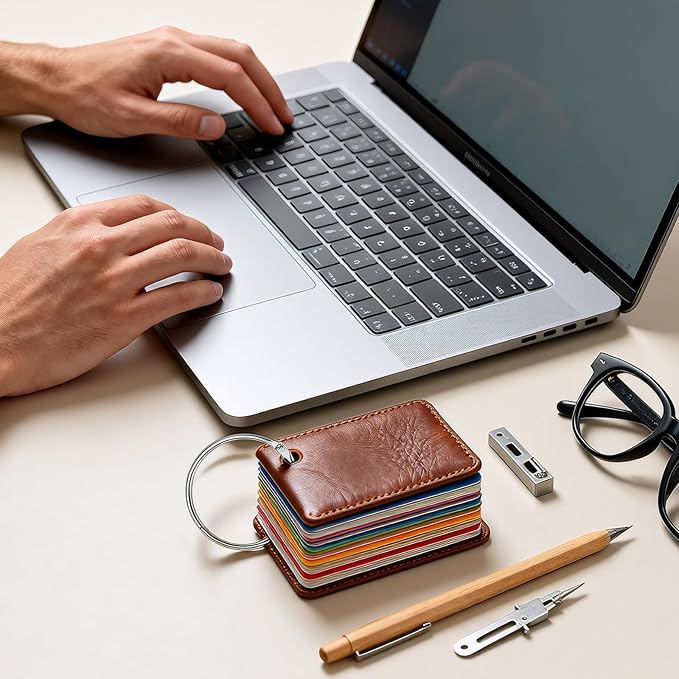 40 Pcs 2 Inch Loose Leaf Binder Book Rings, with Metal Nickel Plated for Key,and Index Cards, for School, Home, or Office, Silver